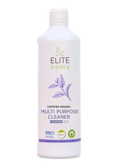 The Elite Home Organik Sertifikalı Çok Amaçlı Genel Temizleyici Kokusuz, 750 Ml 10'lu Set