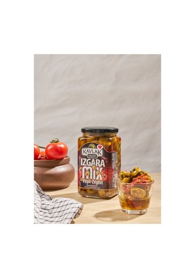 Kavlak Izgara Mix Yeşil Zeytin 750 Gr