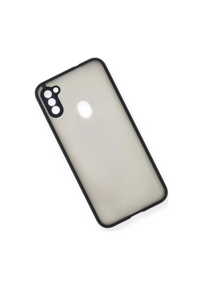 Newface Samsung Galaxy A11 Kılıf Montreal Silikon Kapak - Lacivert