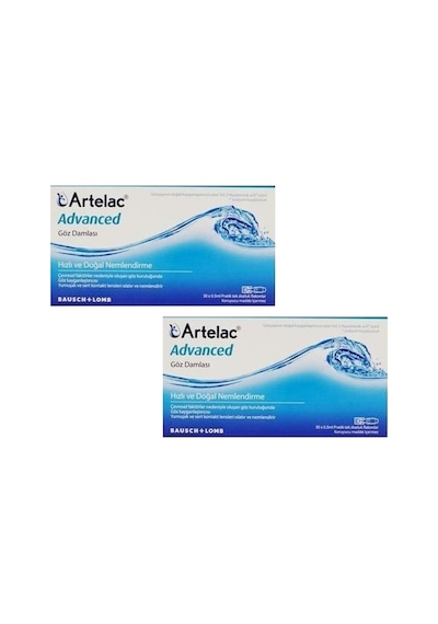 Bausch & Lomb Artelac Advanced 30x0.5ML Göz Damlası 2 Adet