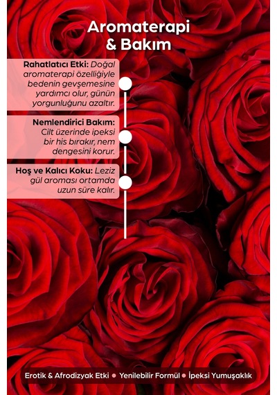 Masaj Yagı Büyük Boy Gül Aromalı Etkili Vücut Aromaterapi Masaj Yağı 250 Ml - 581470826