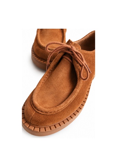 5in1Canpolat Taba Bağcıklı Loafer 20467