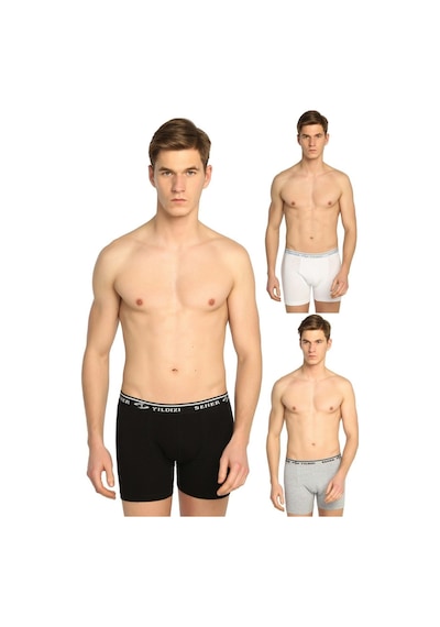 Seher Yıldızı Elastan Erkek Boxer 3' Lü 001