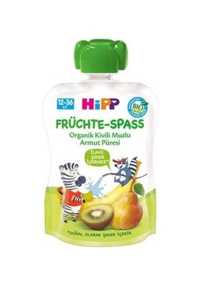Mey İthalat Organik Kivili Muzlu Armut Püresi 100 Gr 100 G