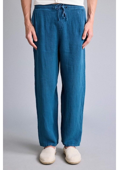 Defacto Premium Wide Leg Pantolon G0855ax26smın263 İndigo-ın263