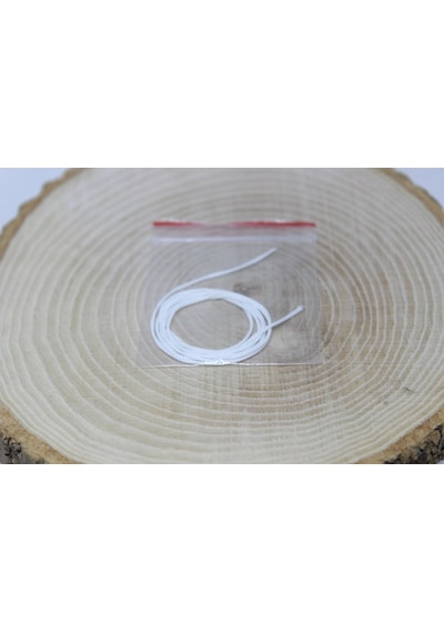 Paraşüt Ipi Beyaz 0.8Mm / 5 Metre (0.8Mm Ve Üzeri Taşlar Için) Çok Renkli