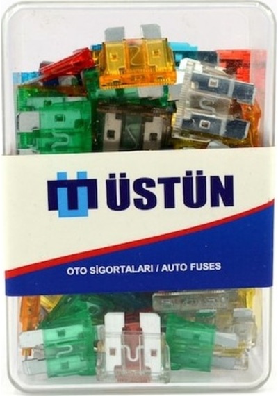 Standart Bıçak Sigorta 100 Ad Karışık 5a 7.5a 10a 15a 20a 25a 30a N11.1131