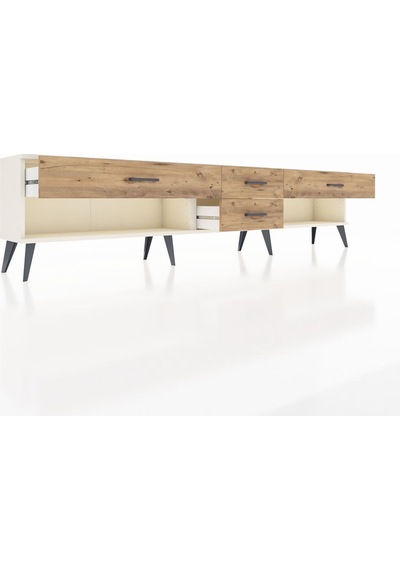 Arges Tv Ünitesi 4 Çekmeceli 220x30x51 Aytaşı-aytaşı/çam Aytası/atlas Çam - Aytası Arges Tv Ünitesi 4 Çekmeceli 220x30x51 Aytaşı-aytaşı/çam Aytası/atlas Çam - Aytası