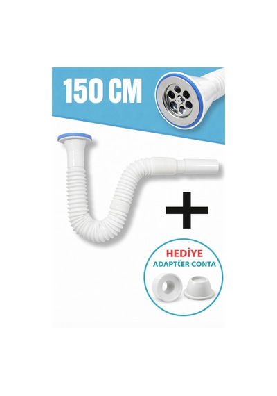 150 Cm Esnek Lavabo Gider Hortumu Diğer