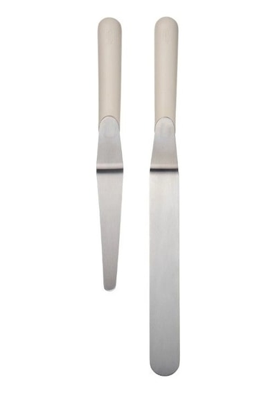 Ikea Lättbakad Pasta Ve Krema Spatulası 2'li Bej Krom