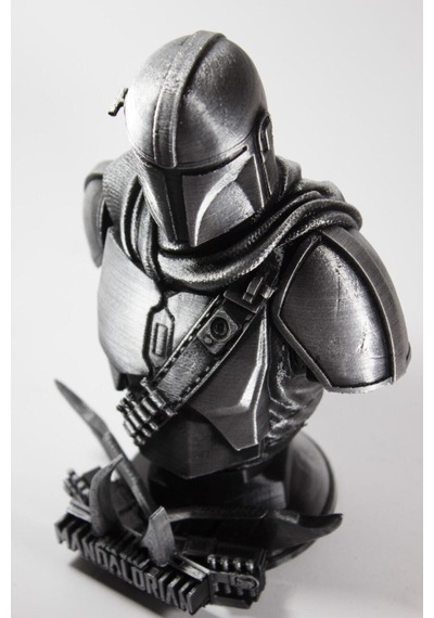 The Mandalorian / Mando Büst - Figür - Star Wars - 15 Cm