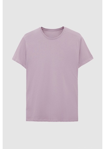 D's Damat Ds Damat Regular Fit Sorbe Düz Nakışlı %100 Pamuk T-shirt 4hc140632006m Sorbe
