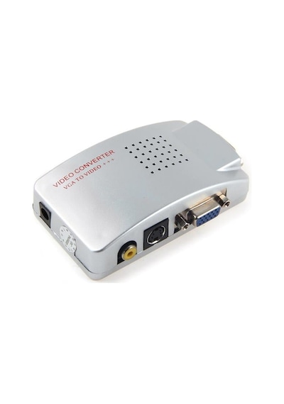Powermaster Pm-983 Vga Dan Bnc S-video Vga Ya Görüntü Dönüştürücü 1080p Destekli