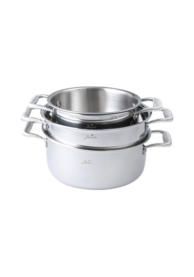 Jumbo 500.01.01.7556 Gurme (3PLY) 7 Parça Tencere Seti