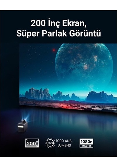 Anker Nebula Mars III Taşınabilir Wifi Kablosuz Projeksiyon Cihazı