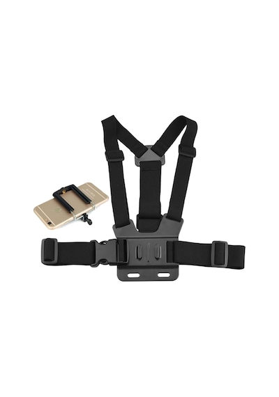 Cep Telefonları için Ayarlanabilir Göğüs Askısı Chest Body Strap
