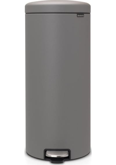 Brabantia Çöp Kutusu 30 Litre Newicon Pedallı Beton Gri 119187 Gri