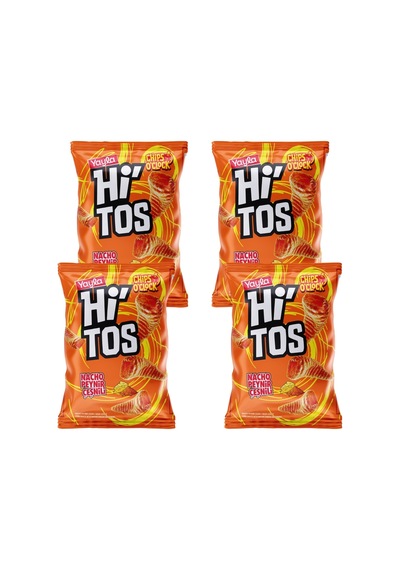 Yayla Hi'tos Nacho Peynir Çeşnili Mısır Çerezi 100 G X4