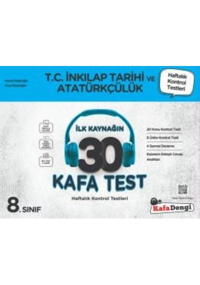 Kafadengi 8. Sınıf Lgs İnkılap Tarihi Kafa Test 2023