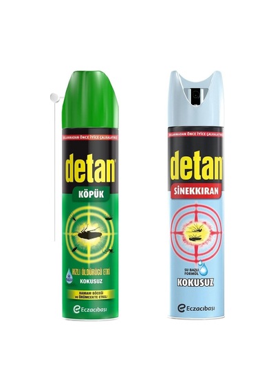 Kokusuz Böcek Öldürücü 275 Ml + Kokusuz Sinek Öldürücü 275 Ml