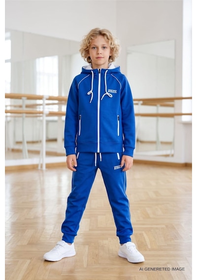 Pina Kids Erkek Çocuk Scuba Atheletic Reglan Kol Kapüşonlu Dalgıç Kumaş Eşofman Takımı Esf7028 Saks Pina Kids Erkek Çocuk Scuba Atheletic Reglan Kol Kapüşonlu Dalgıç Kumaş Eşofman Takımı Esf7028 Saks