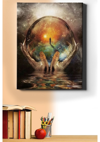 Webstyle Sayılarla Boyama Seti Kasnaklı Hayal Küresi 60 X 75 Cm