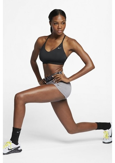 Nike Pro 3 İnch 7.5cm Training Fit Shorts Gray Kadın Tayt Şort Kısa Gri Gri