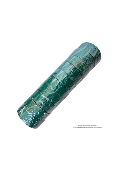 Sgs Elektrik İzolasyon Bandı - Yeşil - 19 Mm X 9 Mt. - 3 Adet