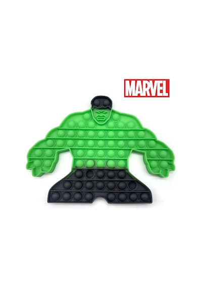 Pop it Stres Oyuncak Marvel Hulk Yeşil 20x26cm