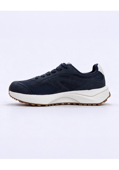 Kappa Correia Erkek Dark Tone Sneaker Lacivert - Beyaz