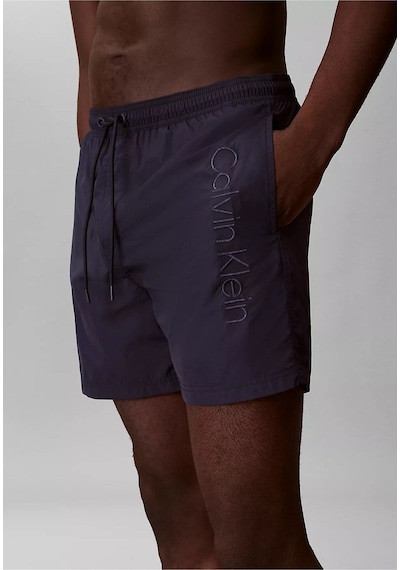 Calvin Klein Erkek Beli Lastikli Ve İp Bağlamalı Logo Detaylı Normal Kesim Lacivert Deniz Şortu-15869 Calvin Klein Erkek Beli Lastikli Ve İp Bağlamalı Logo Detaylı Normal Kesim Lacivert Deniz Şortu-15869