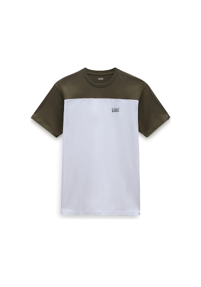 Vans Script Crew Block -b Erkek Tişört Vn0007g5qjs1 Beyaz