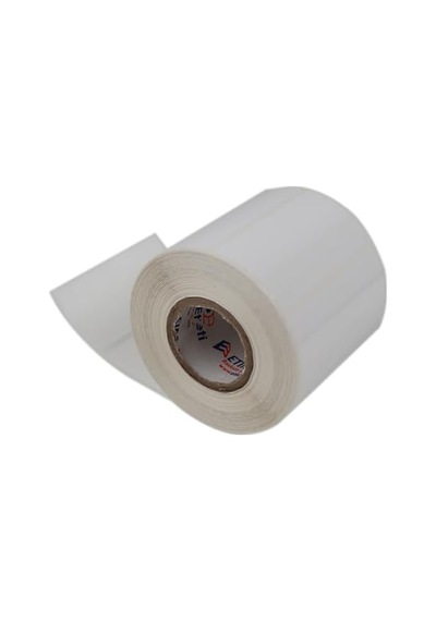 Pp Opak 80mm X 40mm Ruloda 1000 Adet 40mm Kuka Çapında Yırtılmaya Dayanıklı Etiket 1