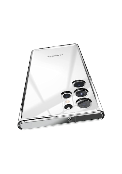 Logis Samsung Galaxy Uyumlu S21 Fe Kamera Korumalı Şeffaf Silikon Kılıf