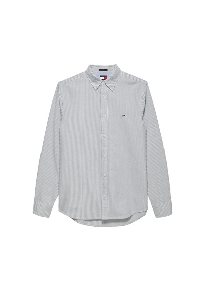 Tommy Hilfiger Tjm Slım Strıpe Oxford Shırt Ext Erkek Mavi Gömlek - Dm0dm20668