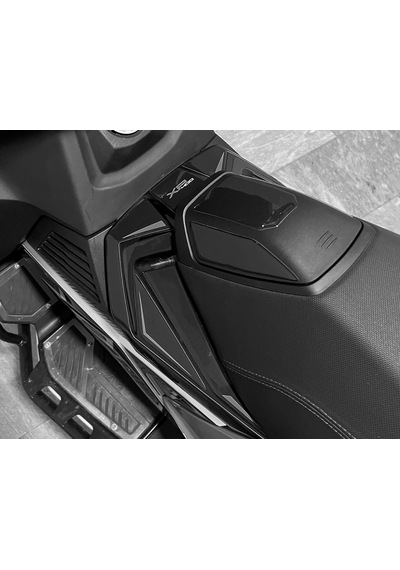 Peugeot Xp-400 Uyumlu Tank Pad Set Siyah Beyaz Redline Grafik