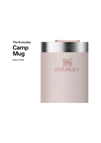 Classic Legendary Termos Bardak 0.23 Litre - Hammertone Rose Quartz Paslanmaz Çelik Çok Renkli
