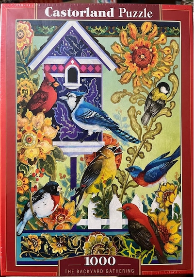 Castorland 1000 Parça The Backyard Gathering Puzzle