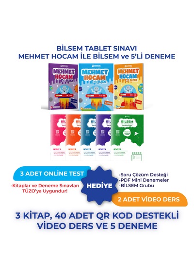 Bilsem Tablet Sınavı Mehmet Hocam İle Bilsem 5'li Deneme