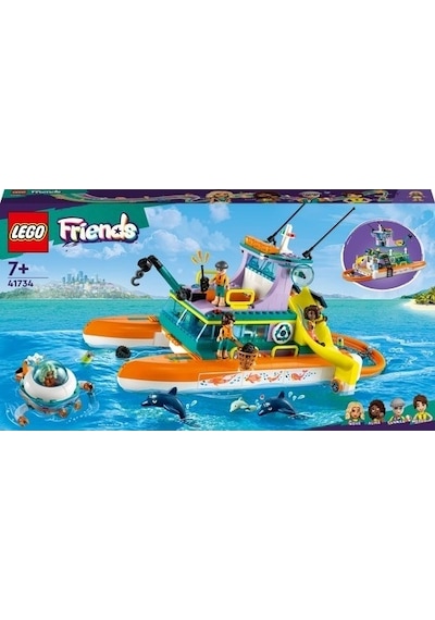 LEGO® Friends 41734 Deniz Kurtarma Teknesi 717 Parça