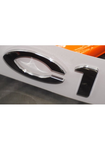 Citroen C1 2007-2011 Bagaj Krom Abs 3M 3D Yazı Logo Amblem