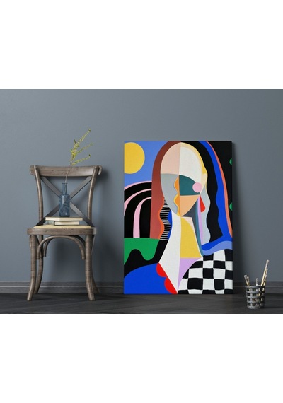 Bk Home Dear Mona Tasarımlı Kanvas Tablo 70x100cm-1