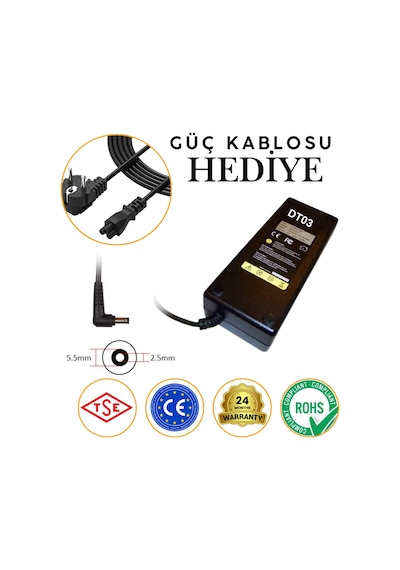 Asus K93sv Notebook Adaptör Şarj Aleti