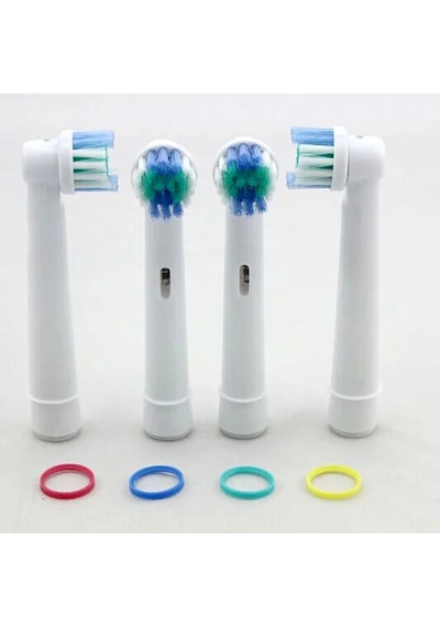 Lovyco Floss Action 4’lü Oral-B Uyumlu Dış Fırçası Yedek Başlığı