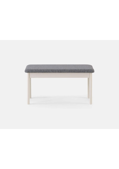 Nehir Bench 90 Cm Gri - Beyaz