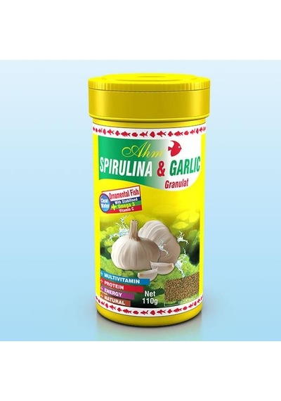 Ahm Spirulina Garlic Granulat 250 Ml