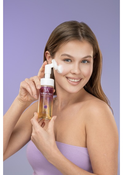 Volkan Ates Natural & Beauty Lavanta Yağlı Yüz Temizleme Köpüğü 150 ML