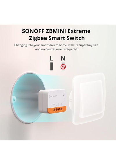 Ayrex Zigbee Mini L2 Nötrsüz Akıllı Röle Zbmınıl2