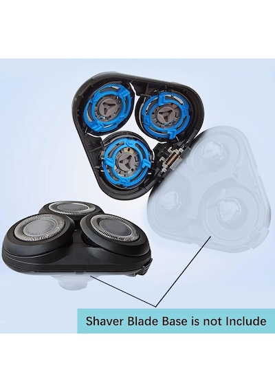 Sh50/52 Philips Serisi 5000 Elektrikli Tıraş Makineleri İle Uyumlu Yedek Başlıklar, Norelco Razor Serisi S5000 İle Uyumlu Komple Kafa Tüm Modeller Serisi 5000 S5252 S5270 S5271 Daha Fazla