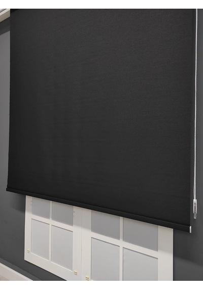 Peraper Perde Siyah Mat Polyester Stor 200x300 Çok Renkli